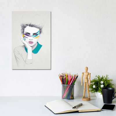 Warpaint Sally by Jenny Rome - Print on Canvas