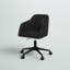 Chaise de travail en faux cuir Matthews Tyler-41230577