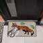 Latex Backed Eco-Friendly Coir Doormat Fox - 45x75cm approx.
