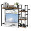 77.4cm H x 94.9cm W Metal Bookcase