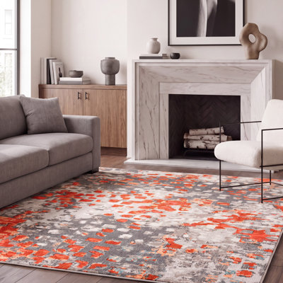 Tapis performance abstrait Poche