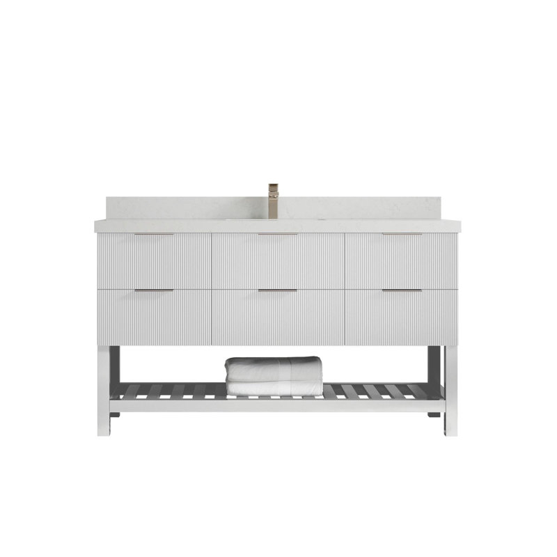 Catalina X P 22 po De salle de bain Quartz de Carrare