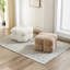Robertas 53.1cm Wide Tufted Square Cube Ottoman-388448630