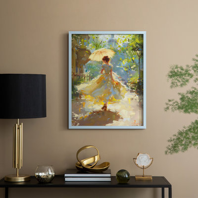 Série DCCCL XXI, reproduction encadrée - bois massif