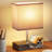 Alfonsas Dimmable Table Lamp With USB Charging Ports