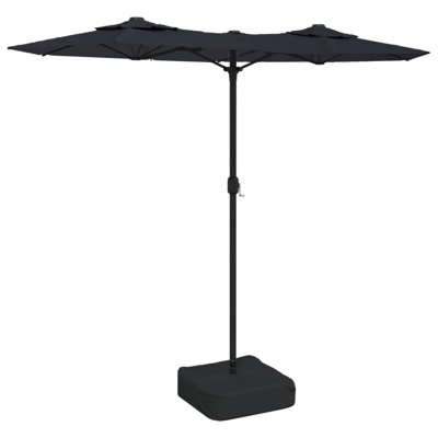 Double-Head Garden Parasol 316x240 cm