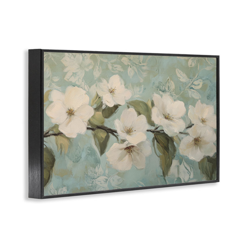 Estampe numérique Serene, Giclée noire de minuit encadrée, 12 x 18