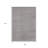 7' X 10' Gray Area Rug