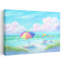 Art contemporain bord de mer fantaisiste coloré-504733008