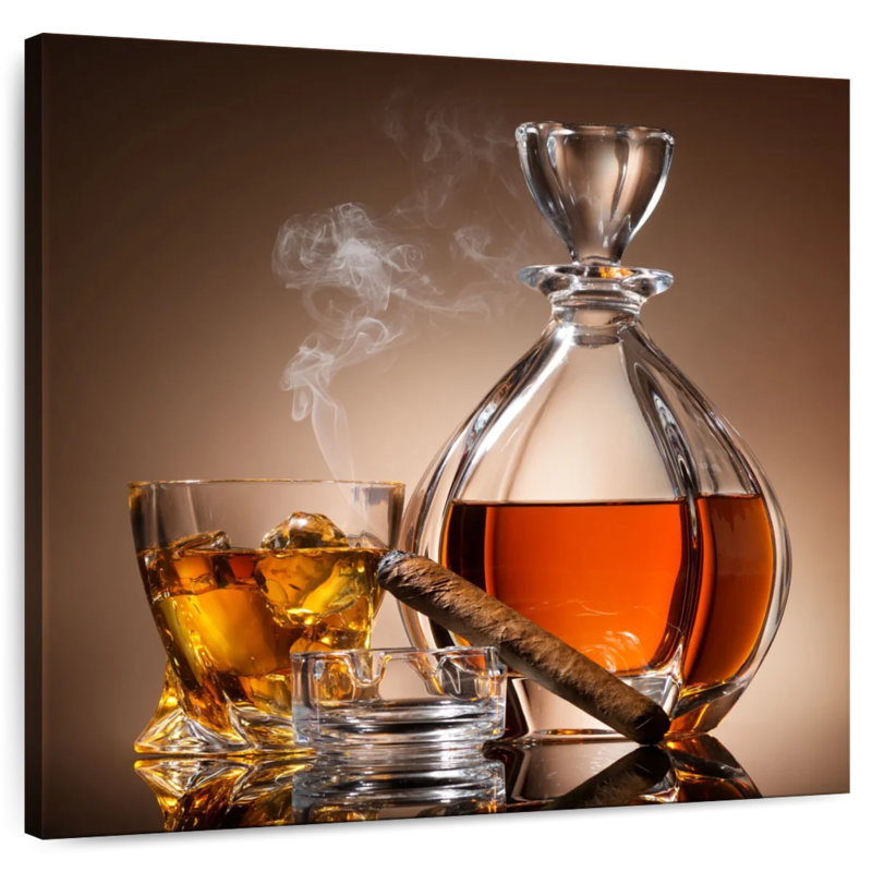 Carafe à whisky Yarlin, H 10 po x l 10 po