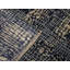 Hand-Knotted High-Quality Charcoal and Beige Area Rug