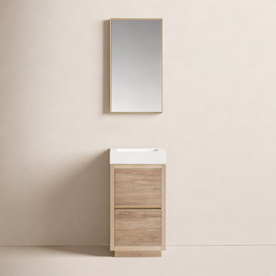 Beira 17.7'' Single Bathroom Vanity