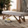 Heleen Polyester Upholstered Bench