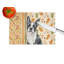 Planche à découper en verre Boston Terrier Heirloom Fall