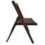 Chaise pliante en bois massif gris, support de poids de 220 lb gris de 4, siège à lattes confortable, pour la maison et les occasions spéciales, capacité-765451127