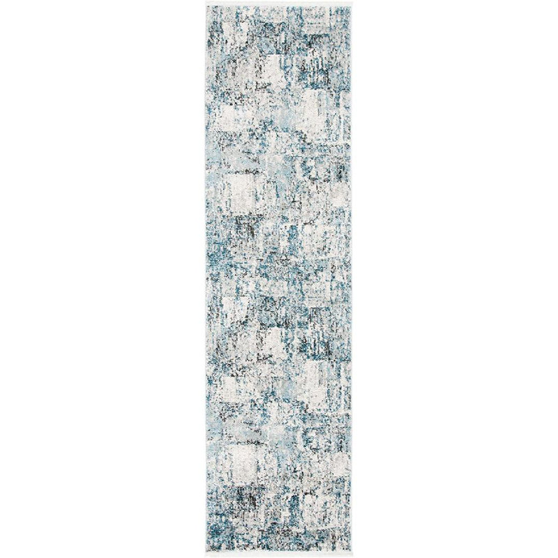 Brodnax Performance Abstract Rug, Runner 2'2" x 8'