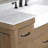 Karn 48'' Single Bathroom Vanity with Carrara Marble Top