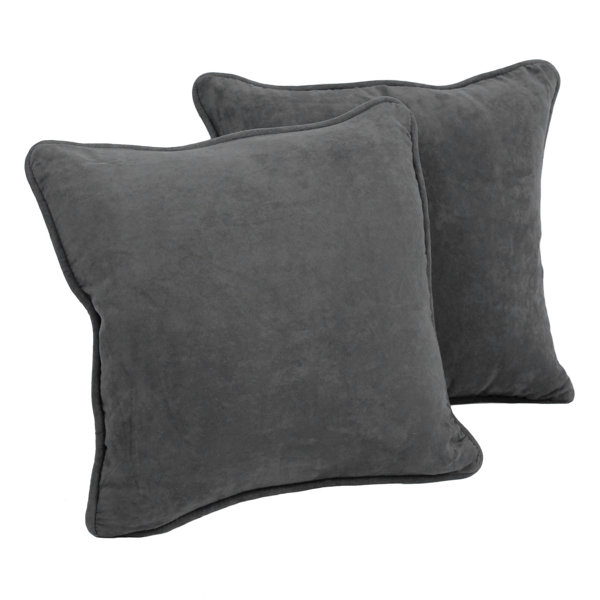 Dark Gray Throw Pillows