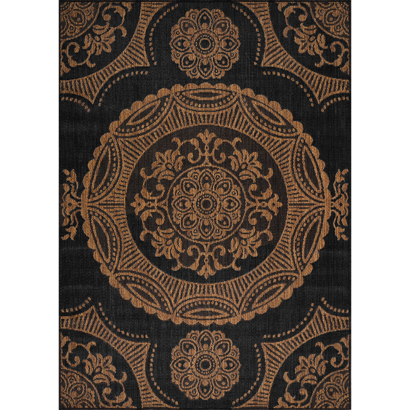Waikiki Geometric Indoor/Outdoor Rug, Rectangle 5' x 7'