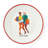 6" Tidbit Plates, Set of 4