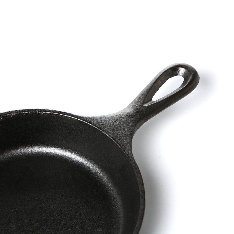 Lodge 12-Inch Black Cast Iron Skillet with Assist Handle