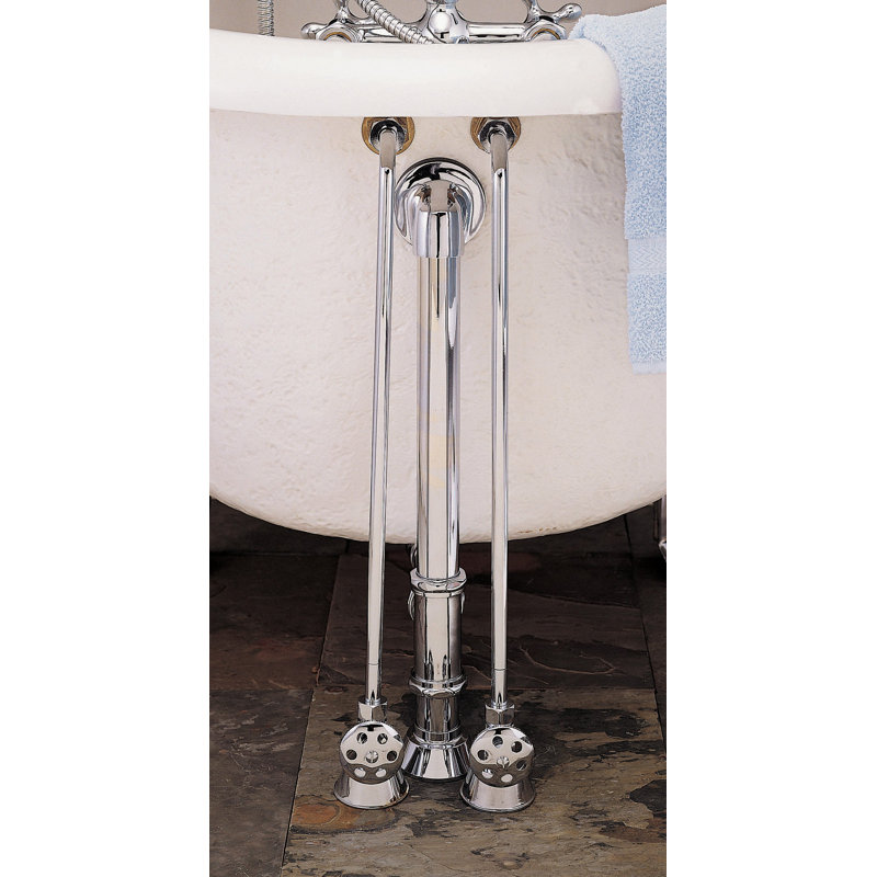 Robinet d'arrêt droit par Strom Living, Chrome