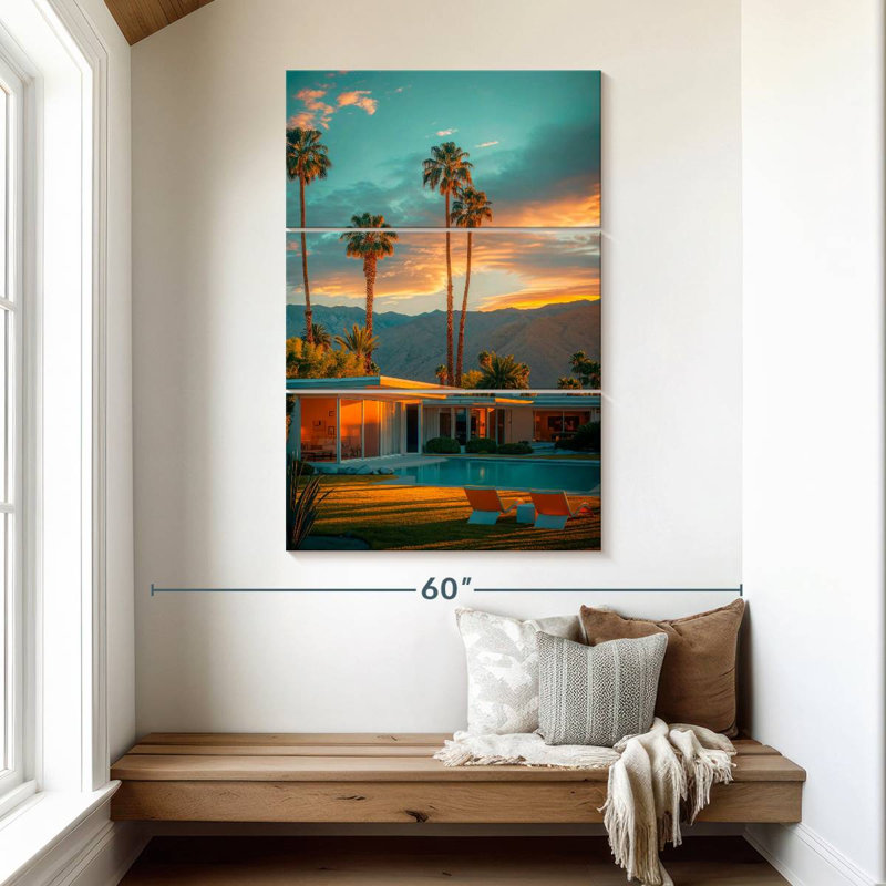 Lilie Palm Springs Golden Sunset, H 50 po x l 32 po