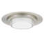 Plafonnier encastré carré de 16 po avec finition, DEL intégrée, écoénergétique, 1300 lumens 25 W, 3 températures de couleur sélectionnables, gradateurs compatibles à intensité variable, diffuseur en acrylique gravé, facile à installer, DEL