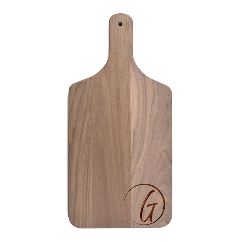 Circle Monogram - G Cutting Board