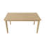 Bureau rectangulaire de style scandinave