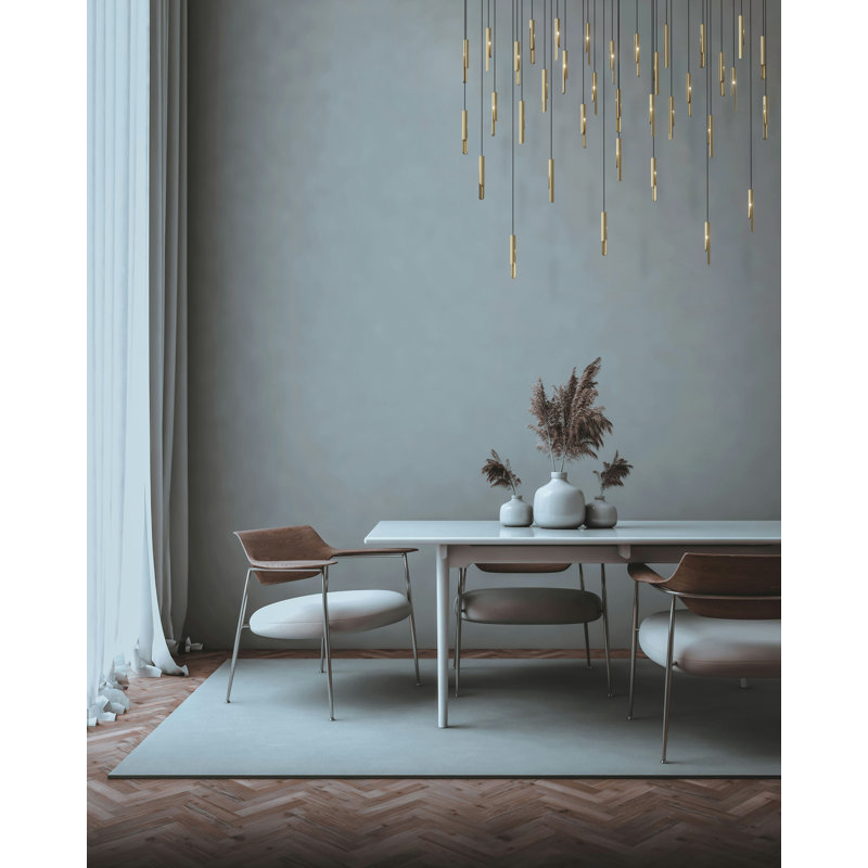 Loci Chandelier, Matte Black