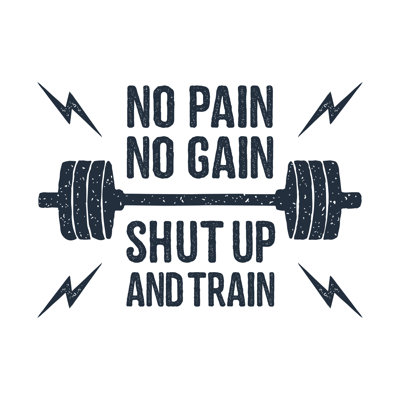 " Barbell Vector Illustration "