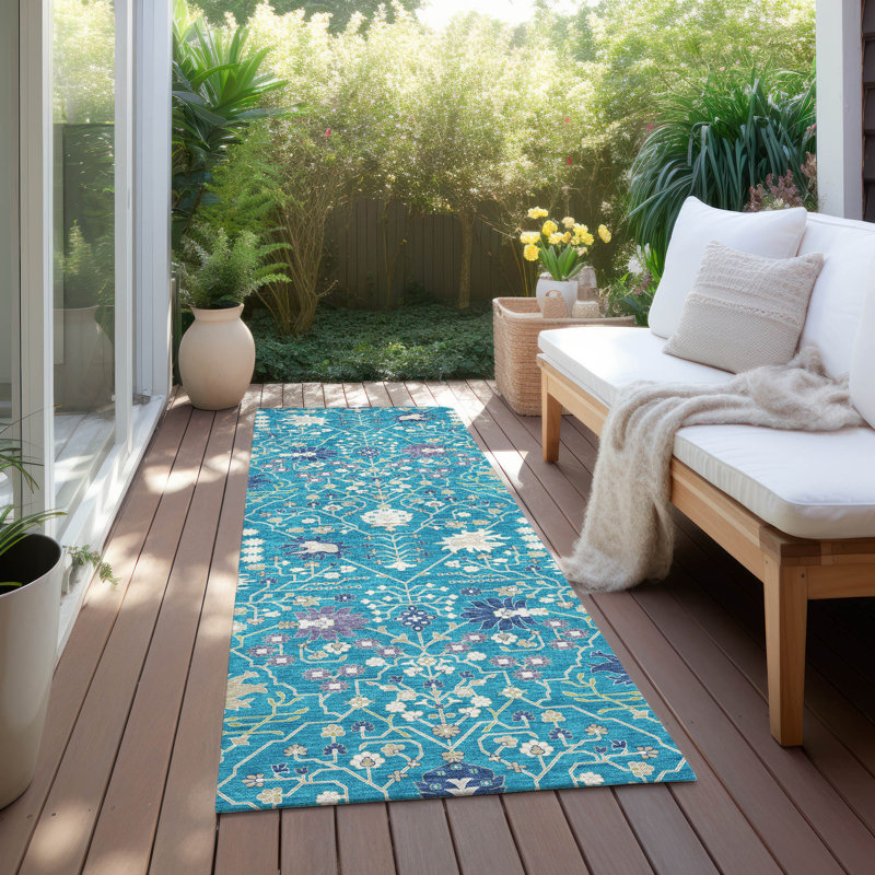 Tapis intérieur / extérieur Chayden Chantille ACN1009, Tapis de couloir 2 pi 3 po x 7 pi 6 po