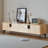 Wabi-sabai handmade solid wood parquet TV cabinet-105339336