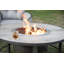 54" Rd. Chat Height Compass Fire Pit With Stainless Steel Breeo Insert-750080076