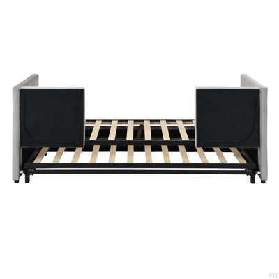 Upholstered Daybed With Pop Up Trundle by Mercer41