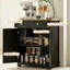 Buffet compact, meuble de rangement polyvalent avec tiroirs, meuble de rangement élégant pour la cuisine