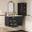 Armoire de salle de bain murale 30 "avec armoire latérale-122216468