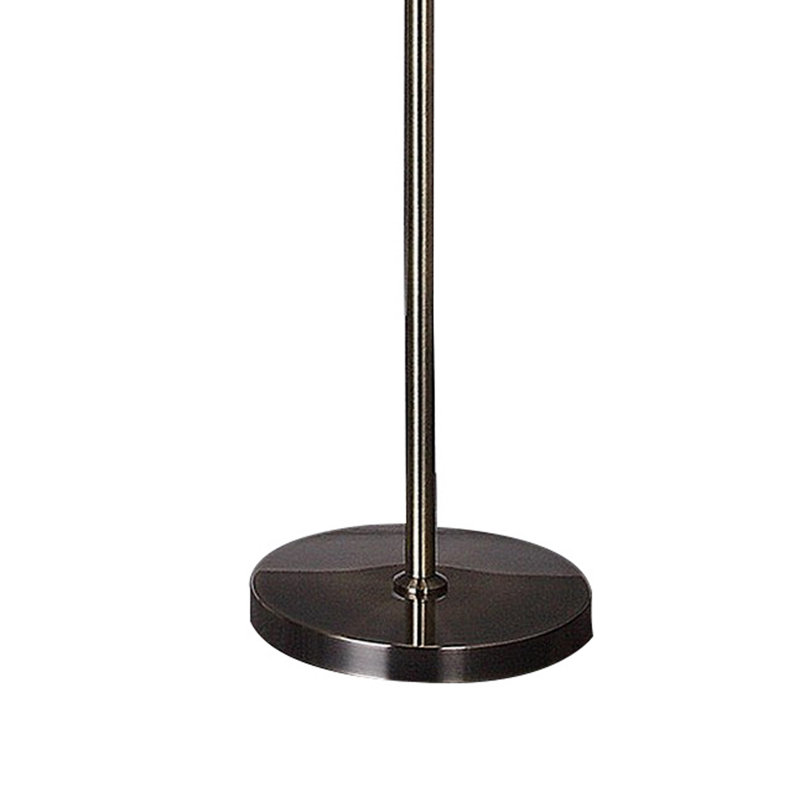 Spark 62 Inch Floor Lamp, 3 Cylindrical Acrylic Shades, Brass