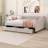Full Upholstered Daybed with Two Drawers-1567049690