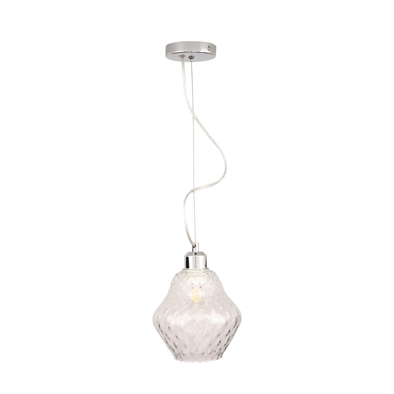 Grayvik 1 - Light Single Pendant, Clear, Clear
