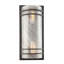 Keswick - Applique murale d'extérieur - Finition noire - Abat-jour en verre blanc Swearl-1845793205-1845793206