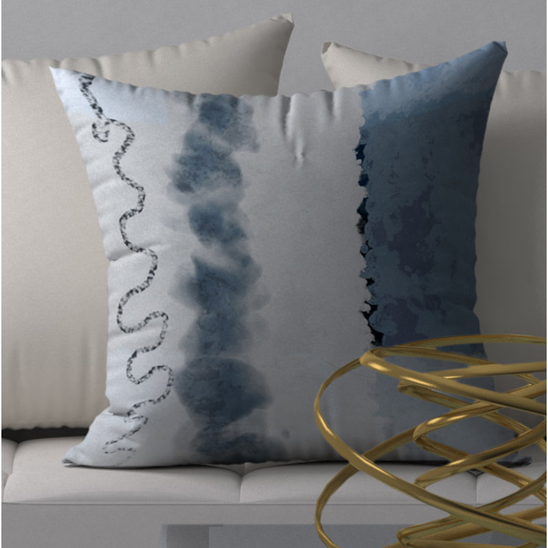 Housse de coussin décorative carrée à valeur incroyable, H 20 po x l 20 po