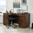 Raylee L-Shaped Credenza Desk