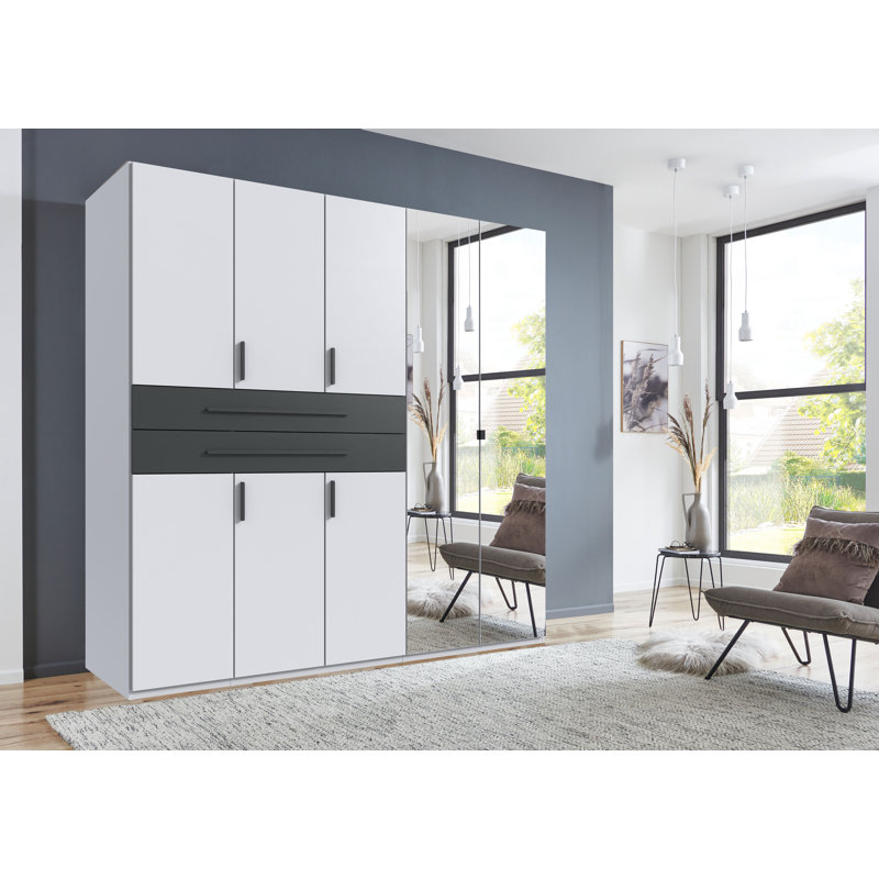 5 Door Particle Board / Chipboard Wardrobe