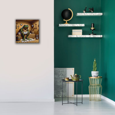  'Hot Sauna' by Rich Monet Canvas Wall Art