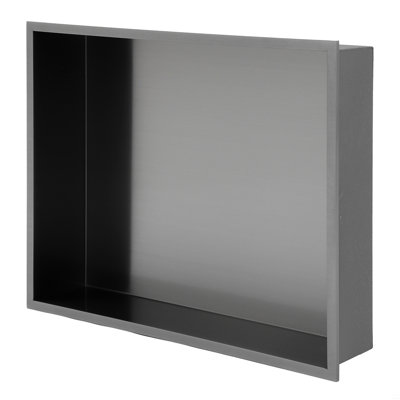 Niche de douche en acier inoxydable 25 po x 13 po