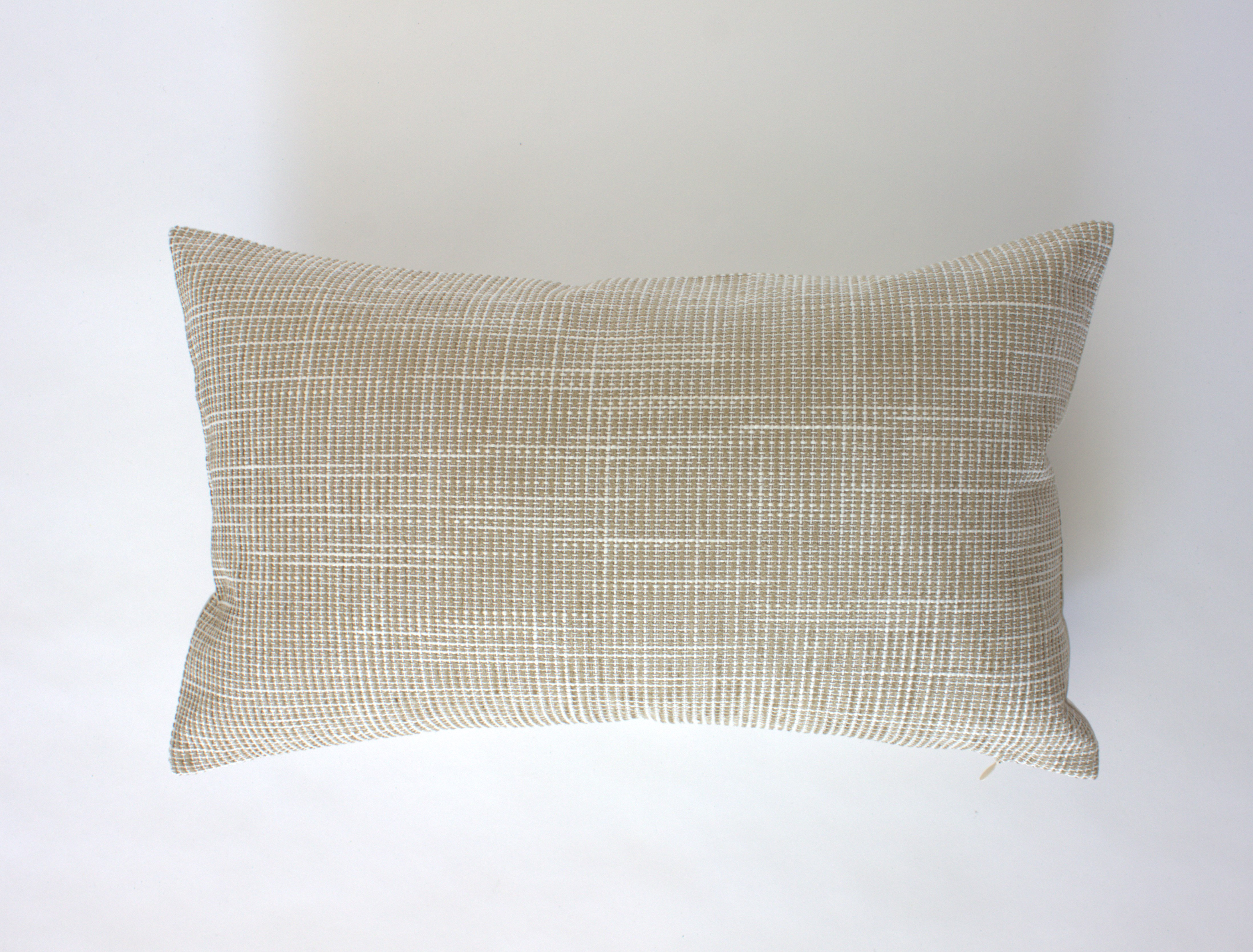 Gallery Detail: Textileish Textured Cotton Blend Pillow Cover