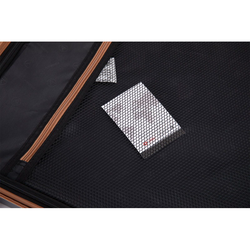 Ensemble de 5 pièces, valises rigides à roulettes en ABS avec serrure TSA Valise de bagage à main Valise de couleur assortie durable