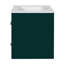 Ensemble de meuble-lavabo simple 24 po avec lavabo en céramique-1017842543